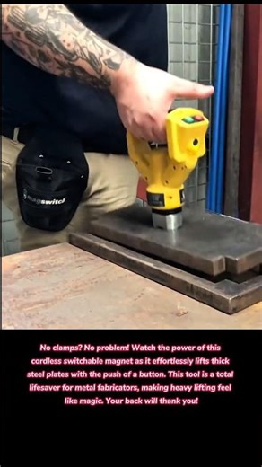 Magnetic Mastery! 🧲⚡ The Ultimate Metalworking Hack #metal #magnet #metalworking #how #tools #tips