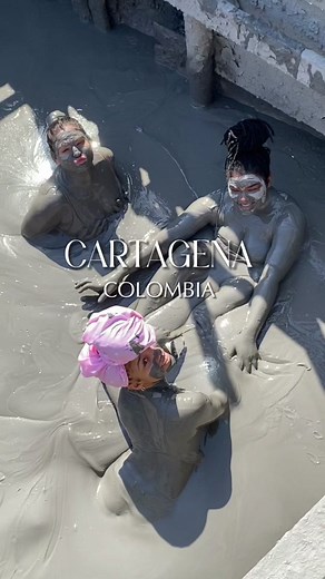 Our Day ✌🏾 in Cartagena🇨🇴 started with the Totumo Volcano Mud Baths! It was an experience I think everyone should try. Our experience included transportation, food and mud to take home!! #cartagenacolombia #cartagena #totumomudvolcano #totumovolcano #colombia #travellife #flightattendants #traveltiktok #travelbucketlist #cartagenatiktok