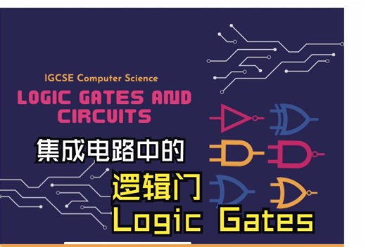 10.1 IGCSE Computer Science Logic Gates