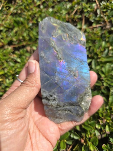 Blue Purple Flash Labradorite Slab - Etsy