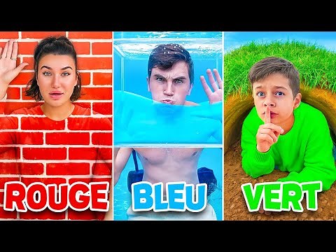 Hide and Seek Extreme in ONE COLOR with The Ventura Family