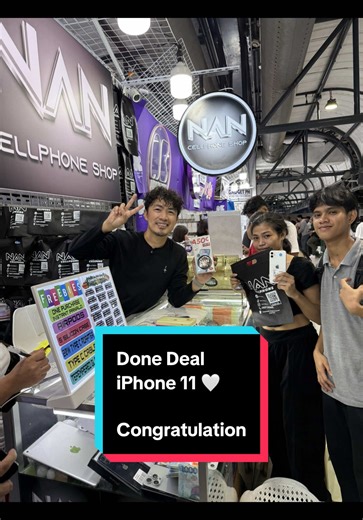 PANALO NA NAMAN! 🎊 Congrats po Ma’am and Sir for winning a brand new cellphone sa ating Instant Raffle Panalo 📱 Bumili ka na ng phone, may brand new cellphone panalo ka pa! Sa NAN Cellphone Shop, sulit ang bawat bili ❤️ #nancellphoneshop #fypviral #freebies #thankyou #trustedseller