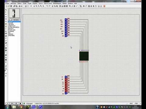 Comment fonctionne une matrice à LED 8*8 - afficheur matriciel-