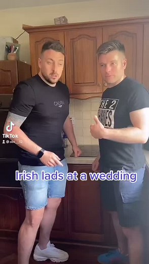 Irish Lads Dancing Performance at a Wedding