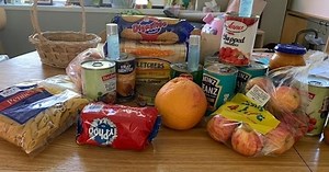 The items in government food parcels sent to the most vulnerable