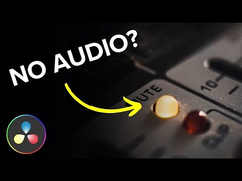 How to Fix No Audio in Davinci Resolve 18