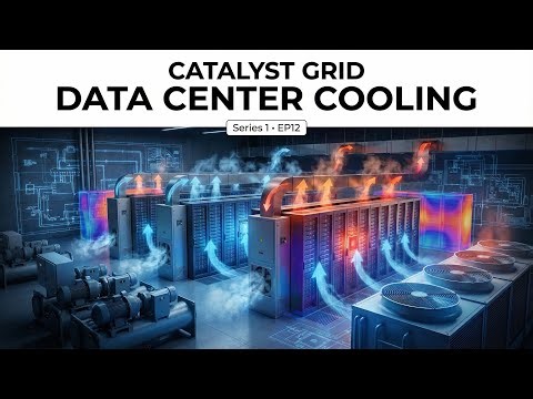 Catalyst Grid | Series 1 Episode 12 — Data Center Cooling Systems (Chillers, CRAH & PUE Explained)