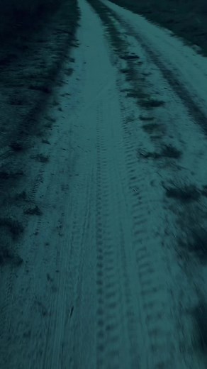 Exploring a Scenic Country Dirt Road at Dusk