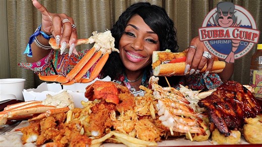 I try Bubba Gump Shrimp for first time