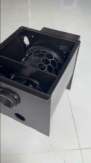 Drum filter for koi ponds, aquaponics, and fish farms 🌊 | Automatic water cleaning system.