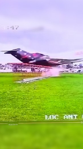 Pete Hutchison | Cargo Close Call! (Near crash on takeoff at Bogota, trashing localiser array) Video via The Aviation Herald on YouTube, Aeronautica Civil... | Instagram