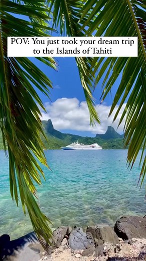 Would you go? 🏖️🍹🐠🍍☀️Planning a trip to a country that consists of 118 islands can be overwhelming! Especially when the air travel between them is expensive and you must reroute through the main island every time you change places.In our opinion the best and only way to properly explore the Islands of Tahiti is by boat! It's possible to book a small ship cruise to explore the Society Island group that includes famous places like Bora Bora, Moorea and Tahiti. You can also venture further afie