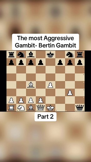 Mastering the Bertin Gambit in Chess Part 2