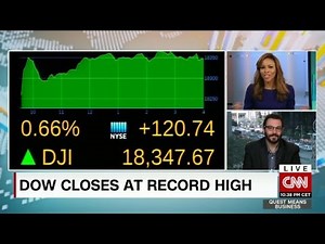 Dow and S&P 500 close at record highs