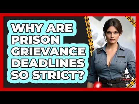 Why Are Prison Grievance Deadlines So Strict? - Jail & Prison Insider