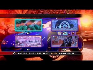 Cars DVD Menu Walkthrough (Backwards)