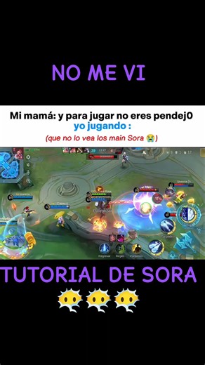 No vi tutorial de Sora #mobilelegends #soramlbb #mundogaminmlbb #mlbbnewhero #mlbblatam #viral #fyp