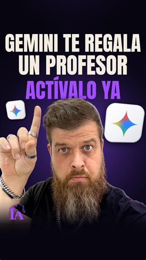 Google Gemini TE REGALA un PROFESOR PARTICULAR - (Como Activarlo✅)