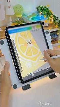 🍋 Lemon Wallpaper • Draw Simple Wallpapers on iPad with the ibis Paint X App for Beginners