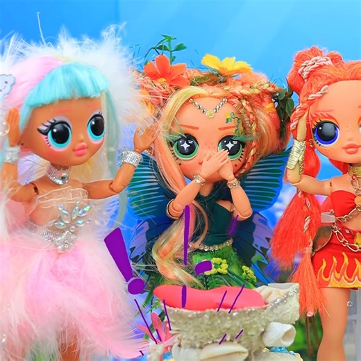 Four Elements with Their Babies! | Lalilu