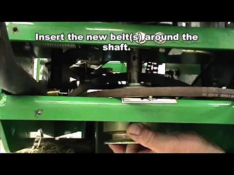 SC180 Belt Replacement Video