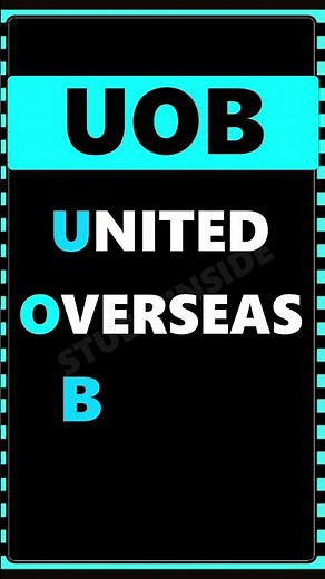 🏦 Full Form of UOB | UOB Meaning Explained in 10 Seconds 🔥 #uob #fullformshorts