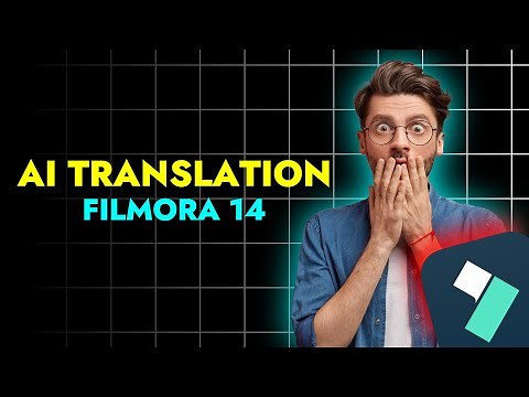 FILMORA 14 | HOW TO TRANSLATE VIDEOS IN ANY LANGUAGE USING AI TRANSLATION FILMORA 14 TUTORIAL.!!!