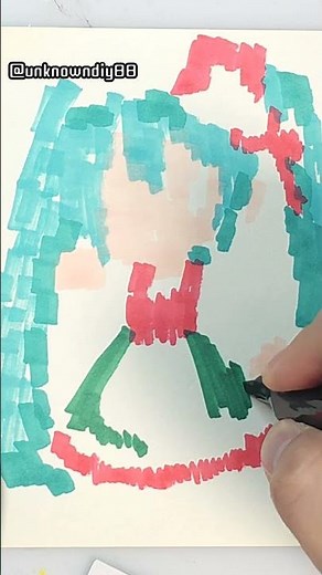 Drawing Italian Hatsune Miku! 🇮🇹💙 | Chibi Art Tutorial