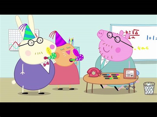 Peppa Pig - Celebrating Daddy Pig's Birthday