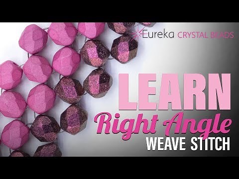Learn the Right Angle Weave (RAW) Beading Stitch | Beginner-friendly Tutorial | Beading How-To