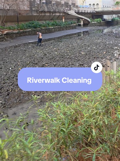 Cleaning the San Antonio Riverwalk: A Yearly Effort