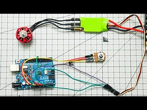 How To Control Brushless Motor With Arduino and Potentiometer using ESC