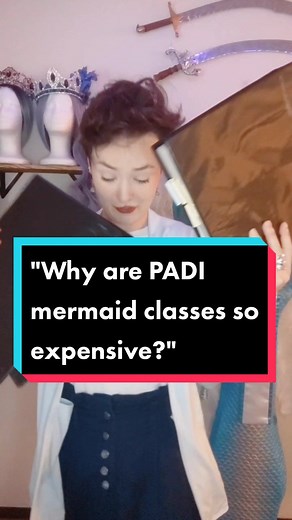 I get this one a lot! #PADI #mermaid #instructor #scuba #freedive #wisconsin #promermaid #fyp