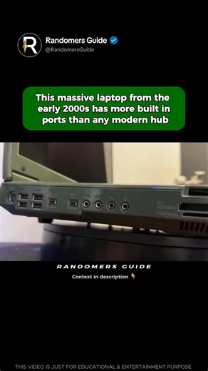This Early 2000s Laptop Features Every Port Modern Computers Have Replaced