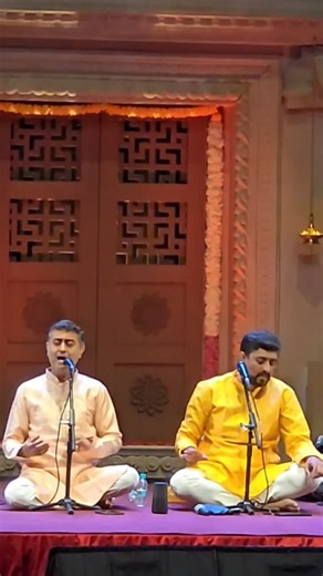 concert-o-gram on Instagram: "When Carnatic brilliance meets divine energy ✨ A powerful glimpse of “Jagadananda Karaka” — one of Saint Tyagaraja’s Pancharatna Krithis — rendered live by the legendary Trichur Brothers. Their synchrony, rhythm, and bhava make this short clip truly unforgettable. 🎶 Krithi: Jagadananda Karaka 🎤 Artists: Trichur Brothers 🕉️ Composer: Saint Tyagaraja 🎼 Genre: Carnatic Classical 👉 Follow @concertogram for more rare and powerful Carnatic concert moments 🔔 Full con