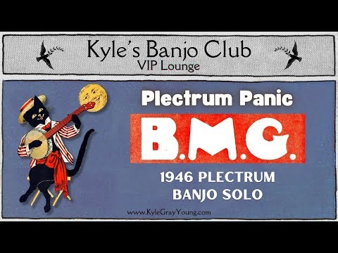Plectrum Panic (1946 plectrum banjo tabs!)