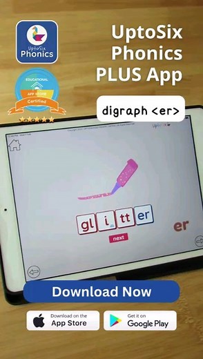 1.6K views | UptoSix Phonics PLUS App: the ultimate tool for young...