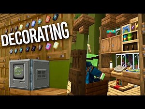 New Job?/Decorating My Minecraft House! - Let's Play Minecraft 692