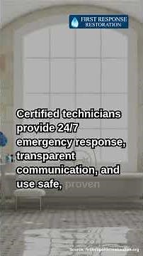 Water Damage Restoration in Siren WI | First Response Restoration