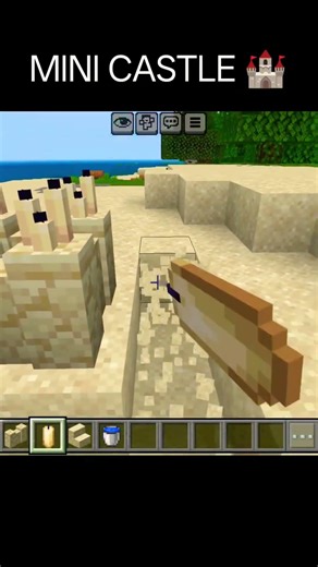 Minecraft Mini Castle 🏰 #minecraft #viral #shorts