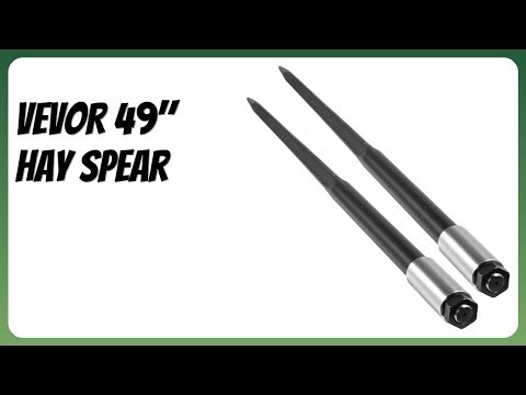 REVIEW (2025): VEVOR 49" Hay Spear. Features.