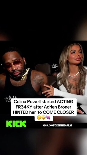 Celina Powell was being FREAKY with Adrien Broner 🫢🤭💗