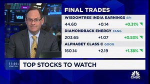 Final Trades: WisdomTree India Earnings ETF, Diamondback Energy and Alphabet