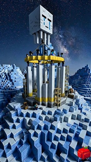 Building the Stardust Observatory in Minecraft-Budowa Obserwatorium Gwiezdnego Pyłu w Minecraft