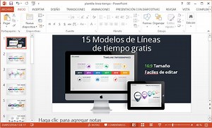 Líneas de Tiempo para PowerPoint - Plantillas ppt gratis