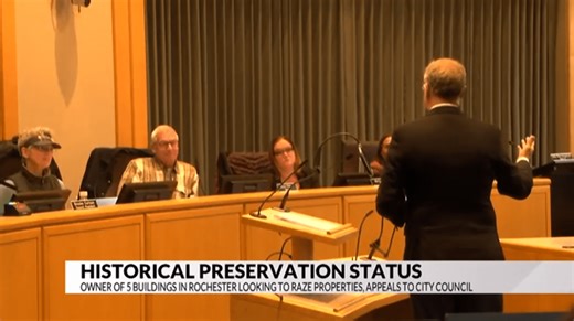 Rochester City Council denies appeal of removing five properties from historic inventory