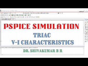 PSpice Simulation: TRIAC V-I Characteristics