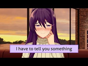 Yuri wants to confess something... | Just Yuri: A DDLC Mod