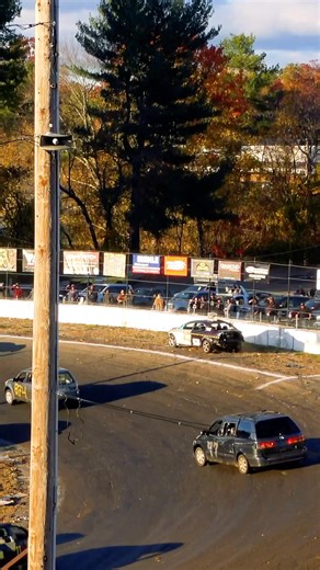 Welcome to Pumpkinfest at Hudson Speedway! 🎃💥 Awesome way to finish off the 2025 season in New England with some of the BEST action yet! Huge thanks to the track team along with all the drivers who put on a great show! 🚀🔥 Stay tuned for more content & full videos rolling out over the next couple months! 🎬 #wreckfest #motorsport #stunt #carstunt #crash #jump #carjump #doitfordale #redneck #spookyseason #pumpkin #driver #carcrash #carfails #spectatordrags #racing #newengland #entertainment | 