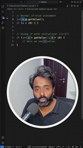 if else initialiser in c++17 | C++17 Features